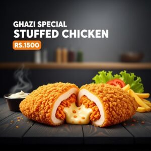 Ghazi Special Stuffed Chicken