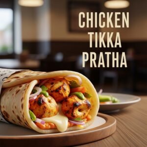 Chicken Tikka Pratha